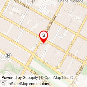Liberty Bank on College Street, New Haven Connecticut - location map