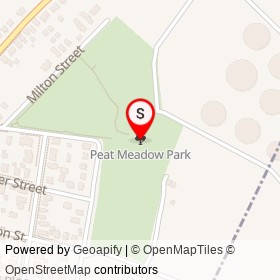 Peat Meadow Park on , New Haven Connecticut - location map