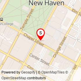 CVS Pharmacy on Church Street, New Haven Connecticut - location map