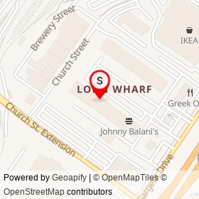 Long Wharf Theatre on Sargent Drive, New Haven Connecticut - location map