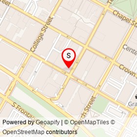 Criterion on Temple Street, New Haven Connecticut - location map
