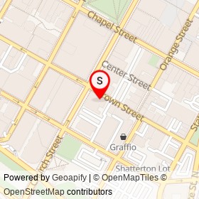 Meat & Co. on Crown Street, New Haven Connecticut - location map