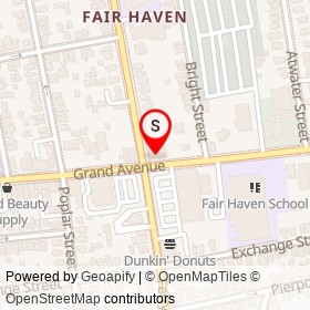 First Niagara on Grand Avenue, New Haven Connecticut - location map