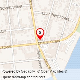Citgo on Chapel Street, New Haven Connecticut - location map