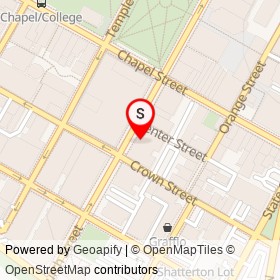 @popup 55 on Church Street, New Haven Connecticut - location map