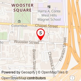 Libby's on Wooster Street, New Haven Connecticut - location map