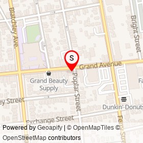 Shamsan on Grand Avenue, New Haven Connecticut - location map