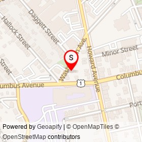Five Star on Washington Avenue, New Haven Connecticut - location map