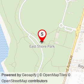 East Shore Park on , New Haven Connecticut - location map