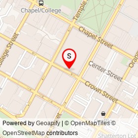 The Cask Republic on Crown Street, New Haven Connecticut - location map