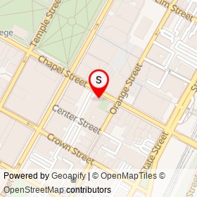 Foot Locker on Chapel Street, New Haven Connecticut - location map