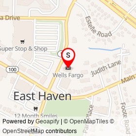 Wells Fargo on Hemingway Avenue, East Haven Connecticut - location map