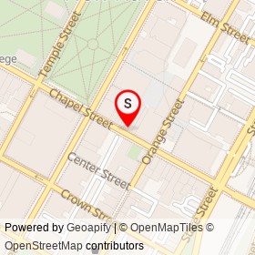 EBMVintage & Civvies on Chapel Street, New Haven Connecticut - location map