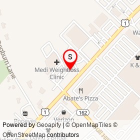 Kenedy Perkins Guild Opticians on Boston Post Road, Orange Connecticut - location map