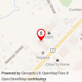 J. Cleaners on Boston Post Road, Orange Connecticut - location map