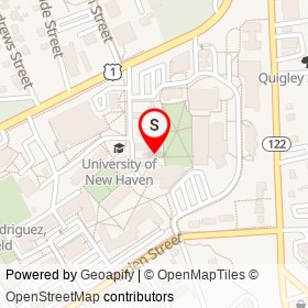 National Art Museum of Sport on Cook Avenue, West Haven Connecticut - location map
