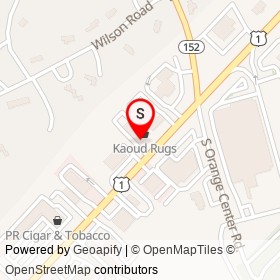Material Girls Boutique on Boston Post Road, Orange Connecticut - location map