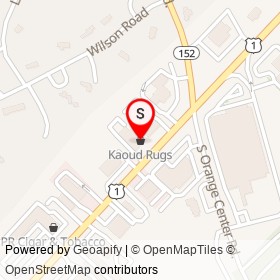 Kaoud Rugs on Boston Post Road, Orange Connecticut - location map