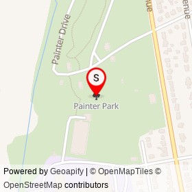 Painter Park on , West Haven Connecticut - location map