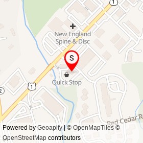 Meineke on Boston Post Road, Orange Connecticut - location map