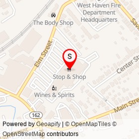 Stop & Shop on Orchard Street, West Haven Connecticut - location map