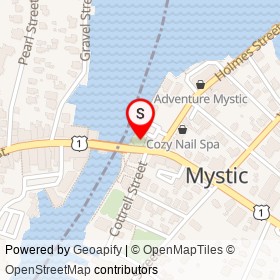 No Name Provided on East Main Street, Mystic Connecticut - location map