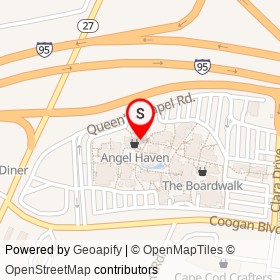 Smith's Boutique on Queen's Chapel Road, Mystic Connecticut - location map