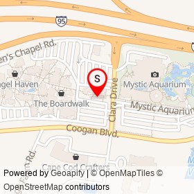Dharma Jewel on Clara Drive, Mystic Connecticut - location map