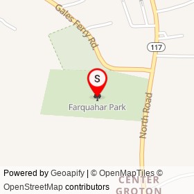 Farquahar Park on , Groton Connecticut - location map