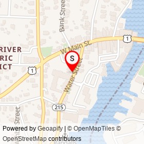 Rise on Water Street, Mystic Connecticut - location map