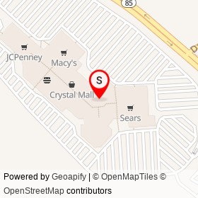 Old Navy on Hartford Turnpike, Waterford Connecticut - location map