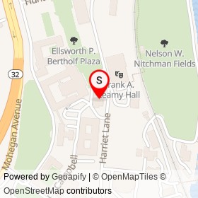 Carl Michel Hall on Campbell, New London Connecticut - location map