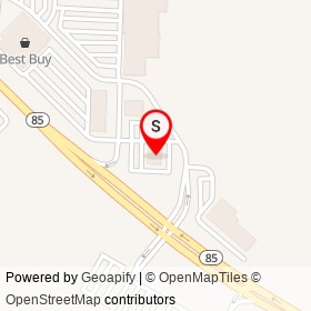 Ruby Tuesday on Hartford Turnpike, Waterford Connecticut - location map