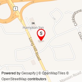 Applebee's Neighborhood Grill & Bar on Colver Avenue, Long Hill Connecticut - location map