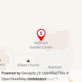 Walmart Pharmacy on Waterford Parkway North, Waterford Connecticut - location map