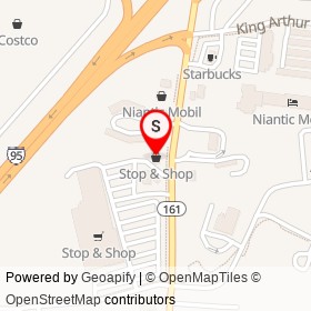 Stop & Shop on Flanders Road, East Lyme Connecticut - location map