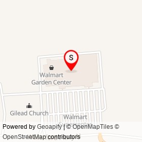 Walmart Supercenter on Waterford Parkway North, Waterford Connecticut - location map