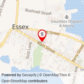 De Paula Jewelers on Cross Street, Essex Connecticut - location map