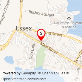 Essex Olive Oil Company on Main Street, Essex Connecticut - location map