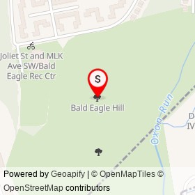 Bald Eagle Hill on , Washington District of Columbia - location map