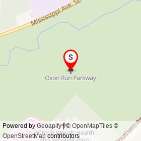 Oxon Run Parkway on , Washington District of Columbia - location map