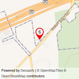 Liedlich House on Welsh Tract Road, Newark Delaware - location map