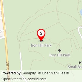 Iron Hill Park on , Newark Delaware - location map
