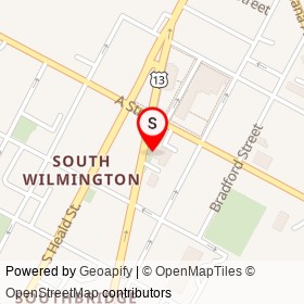 Winston Truitt Park on , Wilmington Delaware - location map