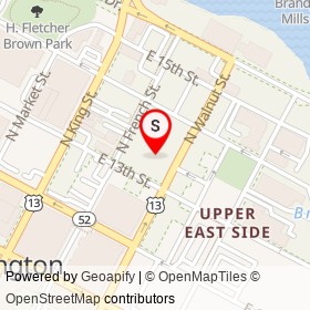 East Brandywine Historic District on , Wilmington Delaware - location map