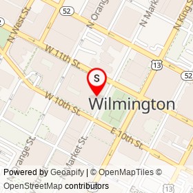 Rodney Square Historic District on , Wilmington Delaware - location map