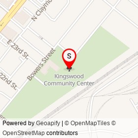 Kingswood Community Center on , Wilmington Delaware - location map