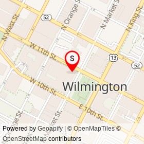 Green Room on West 11th Street, Wilmington Delaware - location map