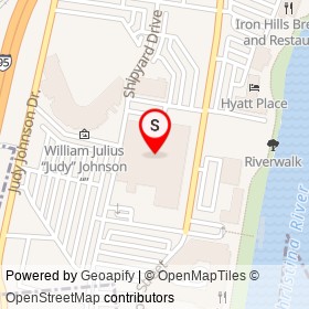 The Westin Wilmington on Shipyard Drive, Wilmington Delaware - location map