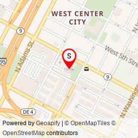 McDonald's on West 3rd Street, Wilmington Delaware - location map
